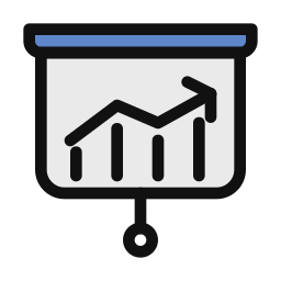 analytische grafik icon