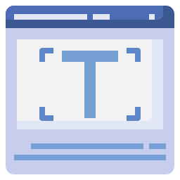 タイポグラフィ icon