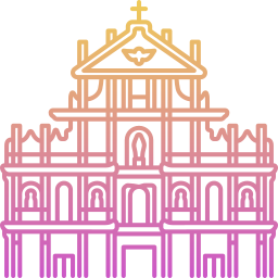 la cathédrale saint-paul de macao Icône