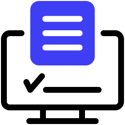 Registration form icon