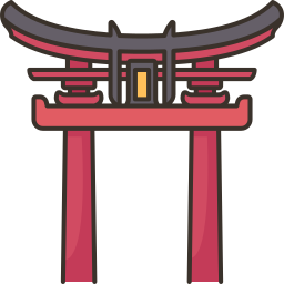 puerta torii icono