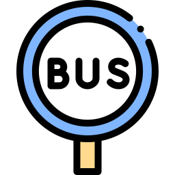 Bus stop icon