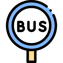 parada de autobús icono