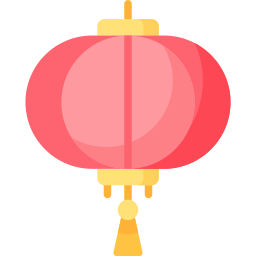lanterna chinesa Ícone