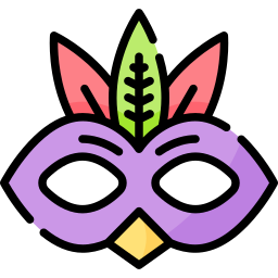 Carnival mask icon