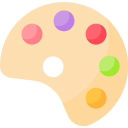 verf palet icoon