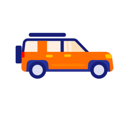 Suv car icon