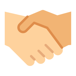 Shake hand icon