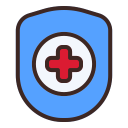 escudo médico icono