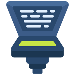 teleprompter icon