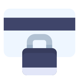 Locked card icon