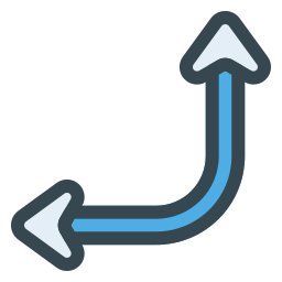 Противоположные стрелки иконка