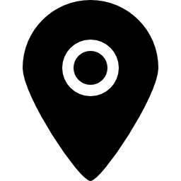 Black placeholder for maps icon