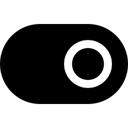 cambiar símbolo sólido negro icono