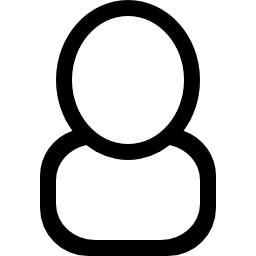 インターフェイスのユーザー アウトラインの男性シンボル icon