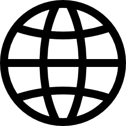 Planetary grid symbol icon