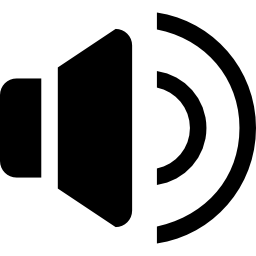 Speaker audio tool icon