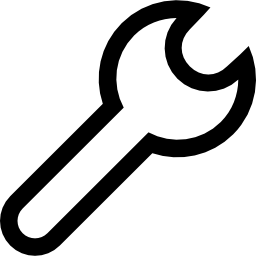 Wrench outline icon