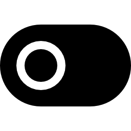 schakel zwart gereedschapssymbool in icoon