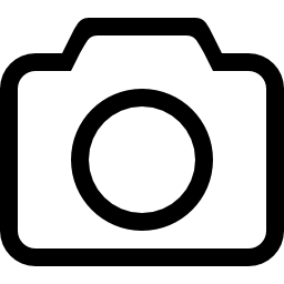 Photo camera outline icon