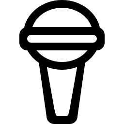 mikrofon opisane narzędzie ikona