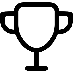 Trophy outline icon