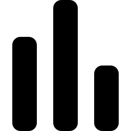 symbole d'interface graphique à trois barres Icône