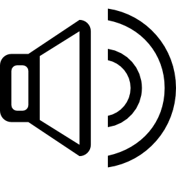 Speaker outline icon