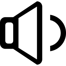 Speaker outline icon