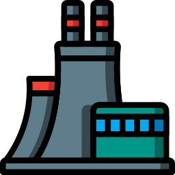 centrale nucleare icona