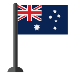 bandera australiana icono