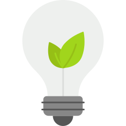 Eco light icon