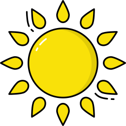 soleil Icône