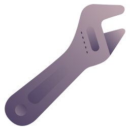 Adjustable spanner icon