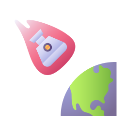 cápsula espacial icono