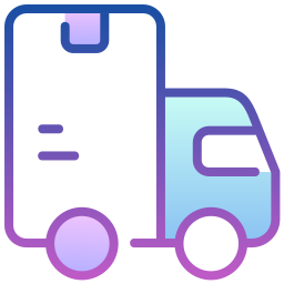 Delivery car icon