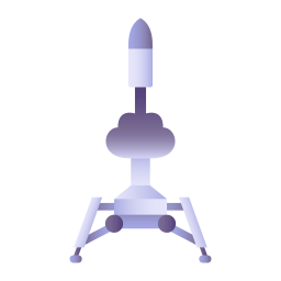 Ракетная пусковая установка иконка