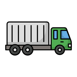 ciężarówka kontenerowa ikona
