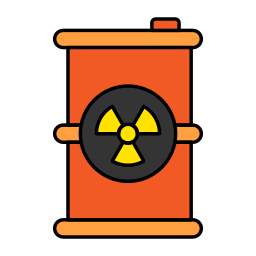 Nuclear power icon