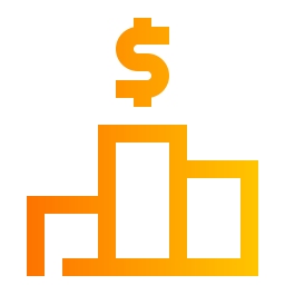 diagramme à bandes Icône