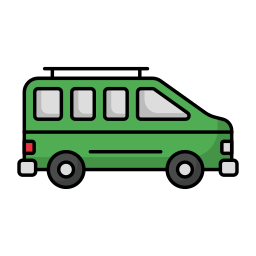Moving van icon