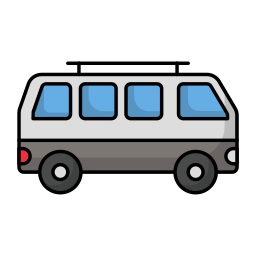 vehículo recreacional icono