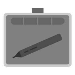 stylo pour tablette Icône