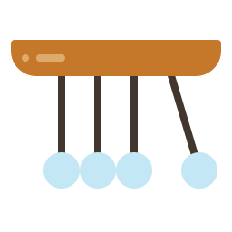 Newton cradle icon