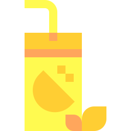Lemon tea icon