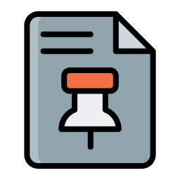 Pinned notes icon