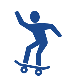 skateboarden icoon