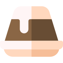 pastel de chocolate icono