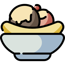 banana split Ícone