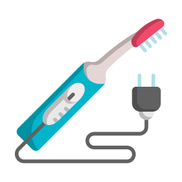 cepillo de dientes eléctrico icono